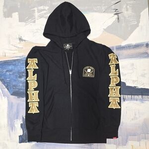 Neighborhood x Undefeated ‘Alpha Dogs’ Full zip up hoodie - size Med Japan Made